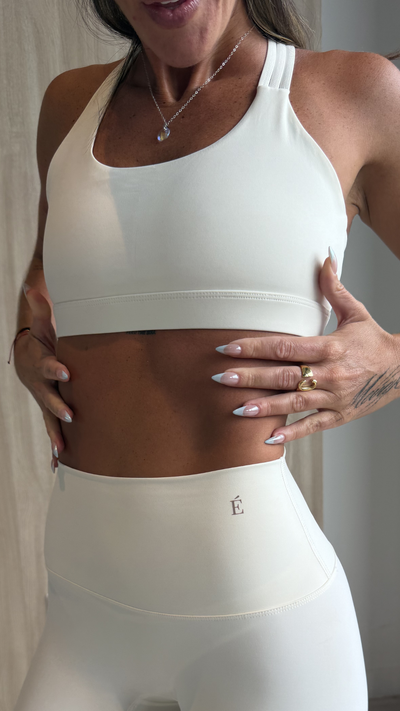 Coconut Milk Sculpt Top
